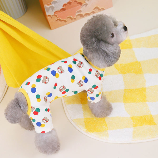 Dog Pet Clothes Colorful Ball Bear Hanzuva