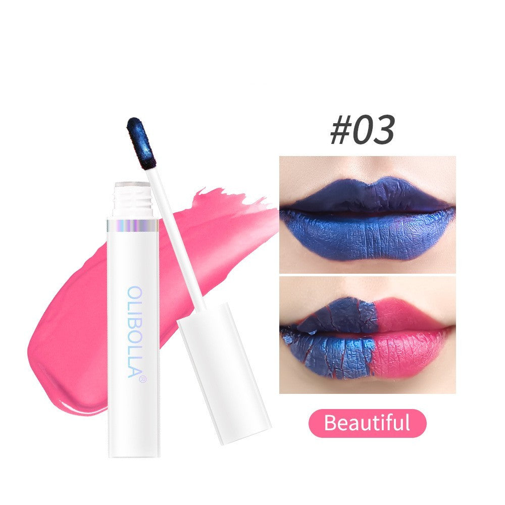 9 Colors Tear And Pull Lip Lacquer Torn Matte