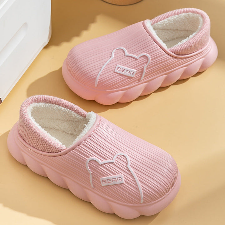 Women's Fashion Warm Waterproof Cotton Slippers Hanzuva