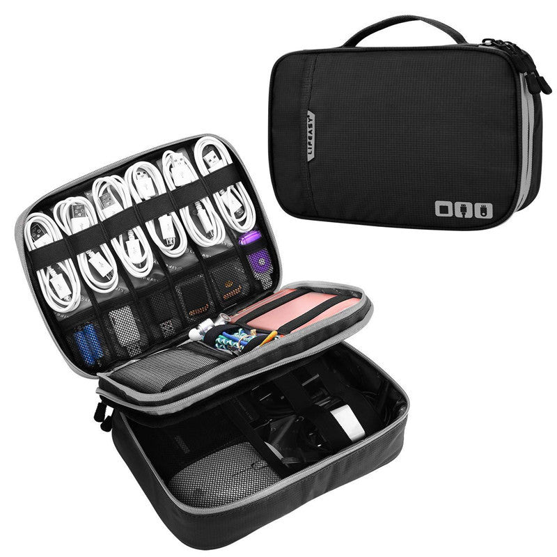 Mobile Power Earphone U Disk Data Cable Storage Bag