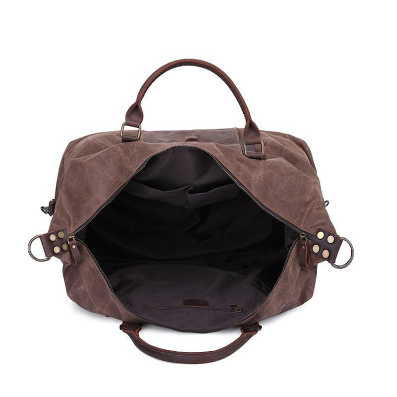 Horseskin Men's Waterproof Travel Folding Bag