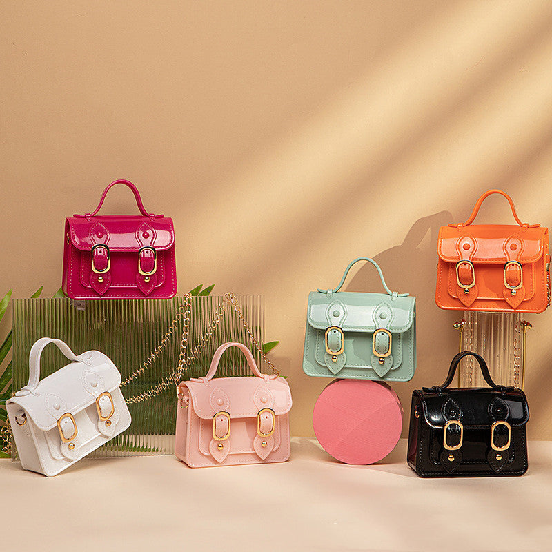 New Style PVC Women's Cambridge Jelly Bag