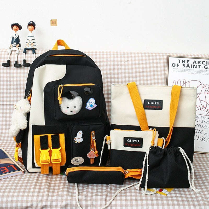 Cute Large-capacity Backpack For Schoolgirls