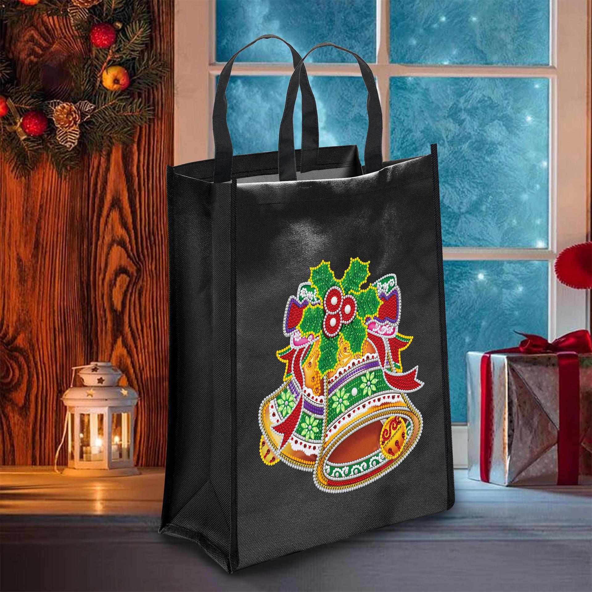 Christmas DIY Heat Transfer Non-woven Shopping Bag