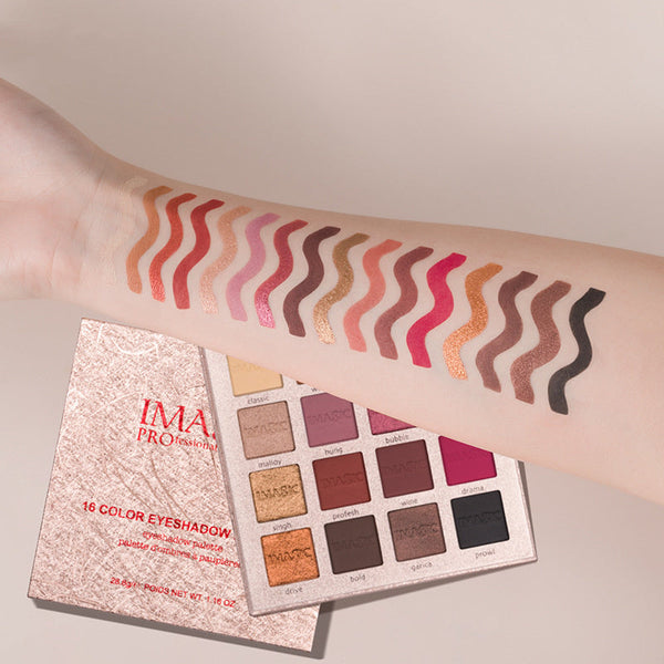 Eyeshadow Palette Enchanting Eyes Matte Pearlescent Hanzuva