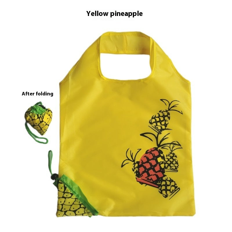Portable Strawberry Folding Shopping Bag