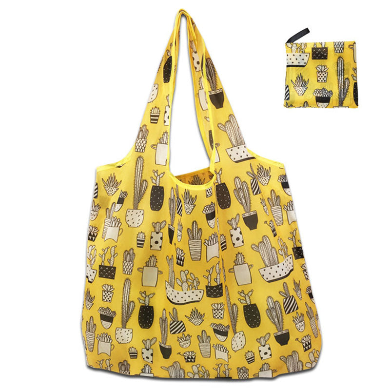 Hot Selling Spot Large Foldable Floral Square Bag