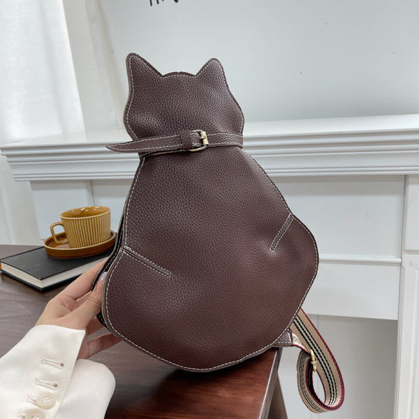 Women's New Messenger Cute Cat Shoulder Bag Hanzuva