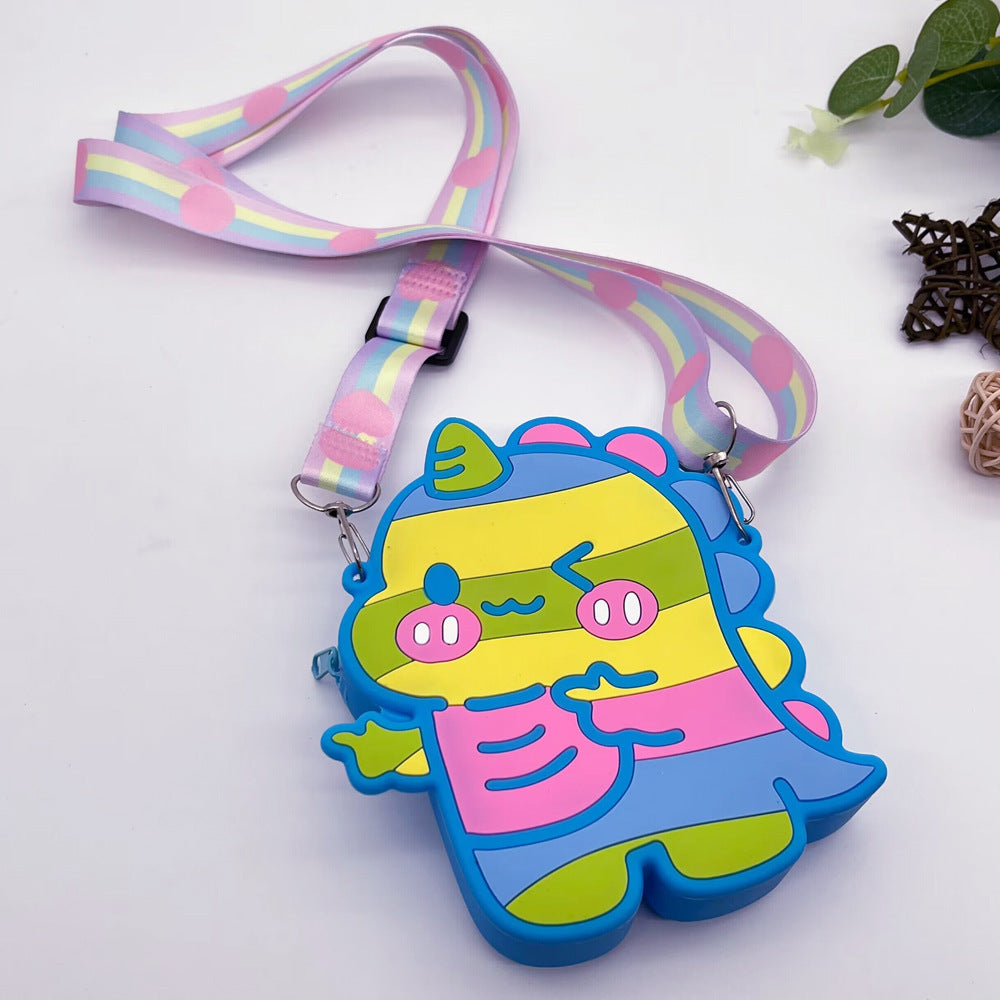 Fashion Crossbody Bag Portable Waterproof Silicone