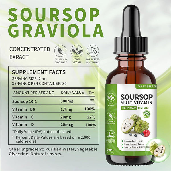 Tincture Of Annona Prickly Fruit Hanzuva