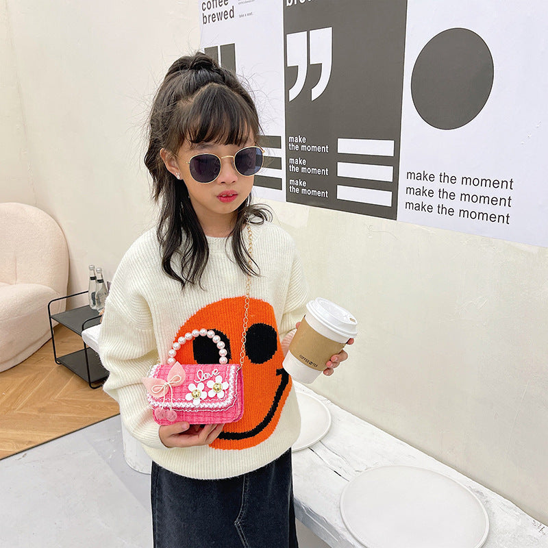 Western Style Small Square Bag Fashion Cute Girl Decoration