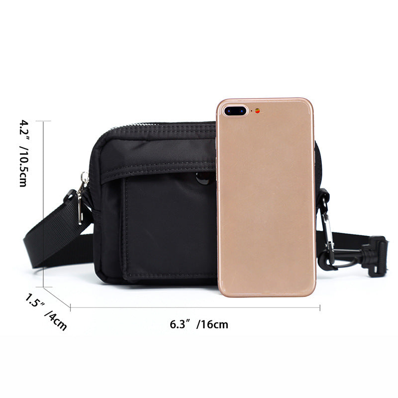 Men's Japanese Style Simple Crossbody Bag
