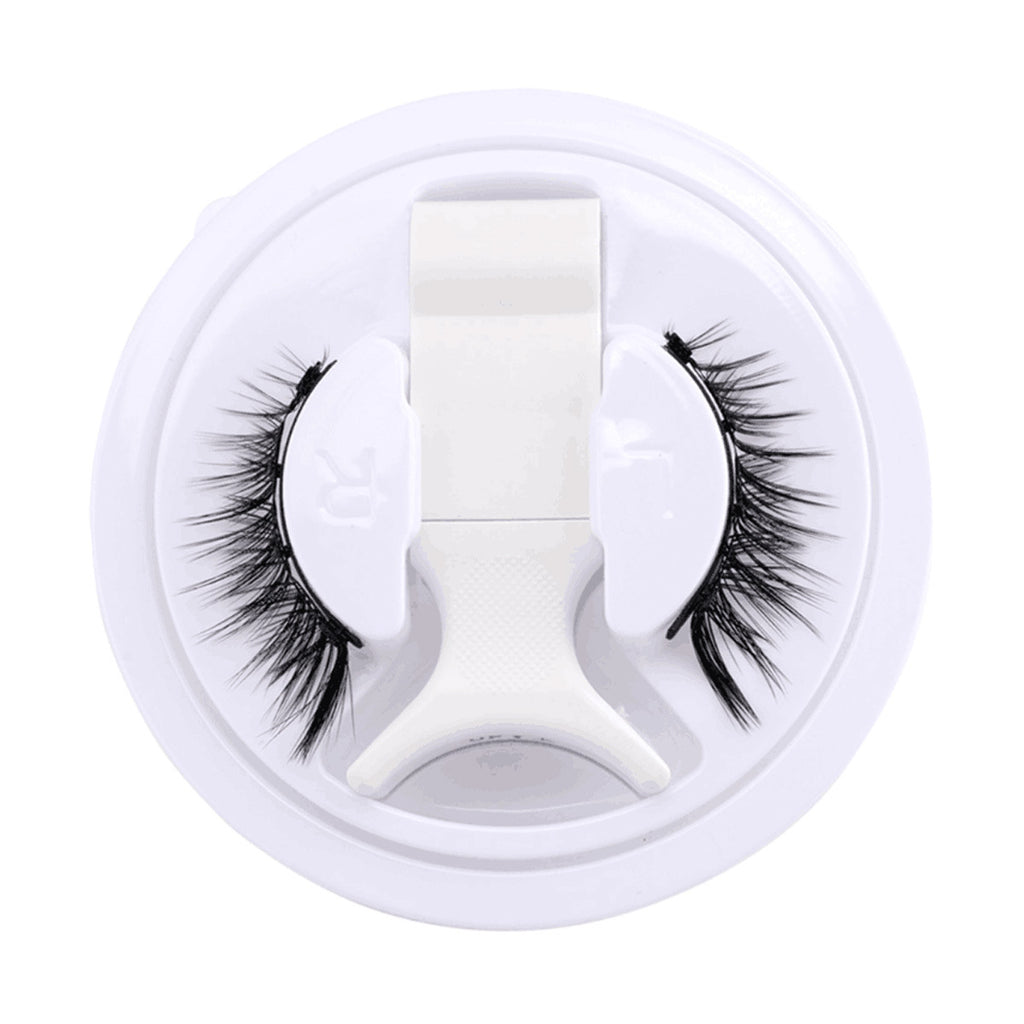 European And American Reusable Waterproof Natural Thick Magnetic False Eyelashes