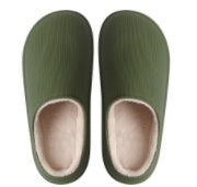 Women's platform outdoor cotton slippers