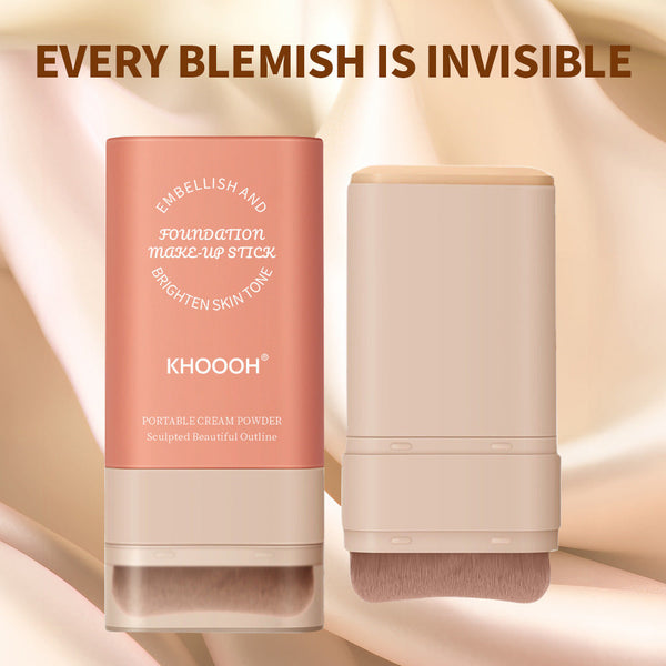 Eraser Stick Foundation Flawless Amazon With Brush Hanzuva