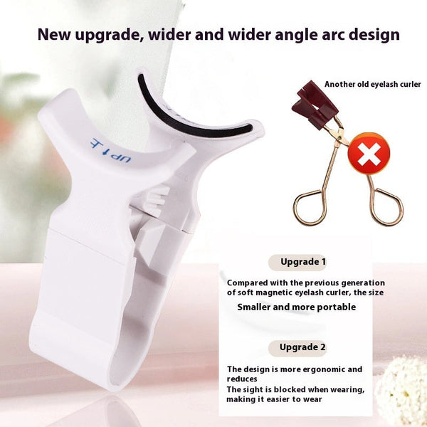 Non Adhesive Thick One Piece Magnetic Suction False Eyelashes Hanzuva