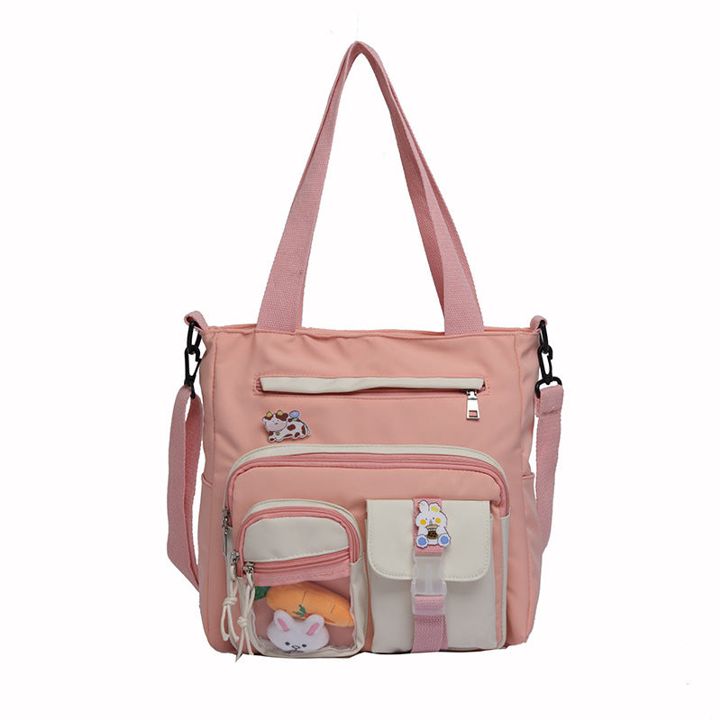New Women's Large Capacity Japanese Cute Messenger Shoulder Bag