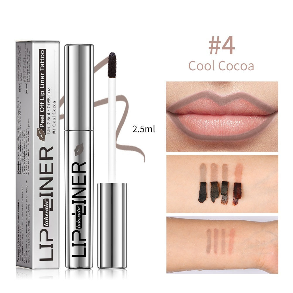Nonstick Cup Long-lasting Stripping Tear And Pull Lip Liner Not Smudge Pen