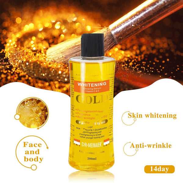 Gold Oil Body Skin Care Natural Plant Soft Oil Hanzuva
