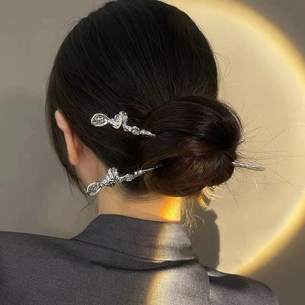 Moonlight Stone Hairpin Eclipse Series Hair Accessories Pan Hanzuva
