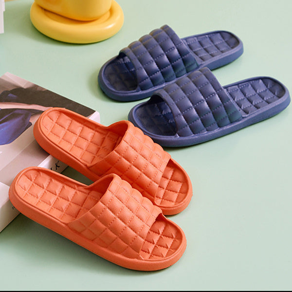 Couple Summer Slippers Bathroom Non-Slip Home Shoes Men And Women Hanzuva