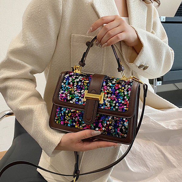 Women's Fashion Casual Sequin Shoulder Bag Hanzuva