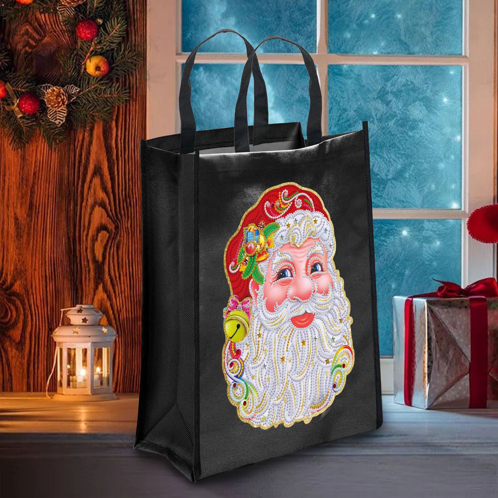 Christmas DIY Heat Transfer Non-woven Shopping Bag