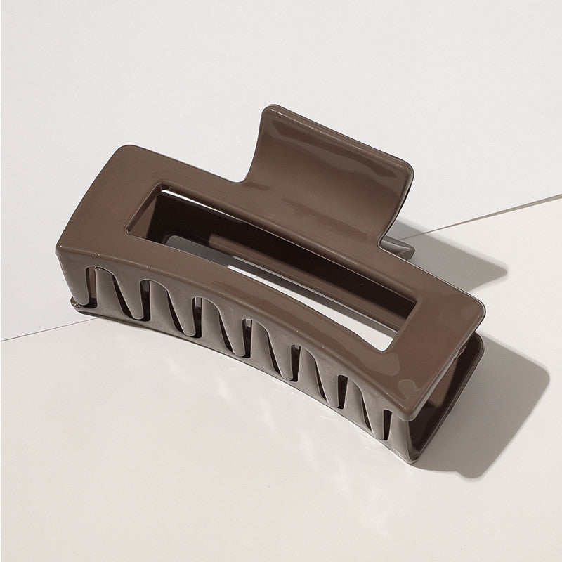 Japan And South Korea Simple Large Square Hollow Grab Clip
