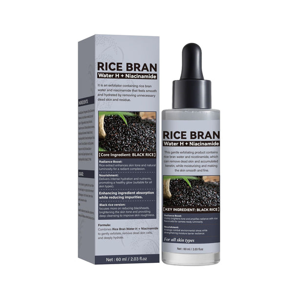 Exfoliating Black Rice Ampoule 60ml Neutral Packaging Hanzuva