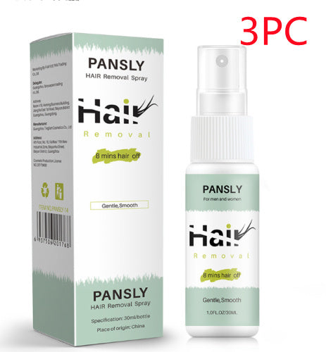Permanent Hair Removal Inhibitor Spray  Painless Beard Legs Armpit Smooth Repair