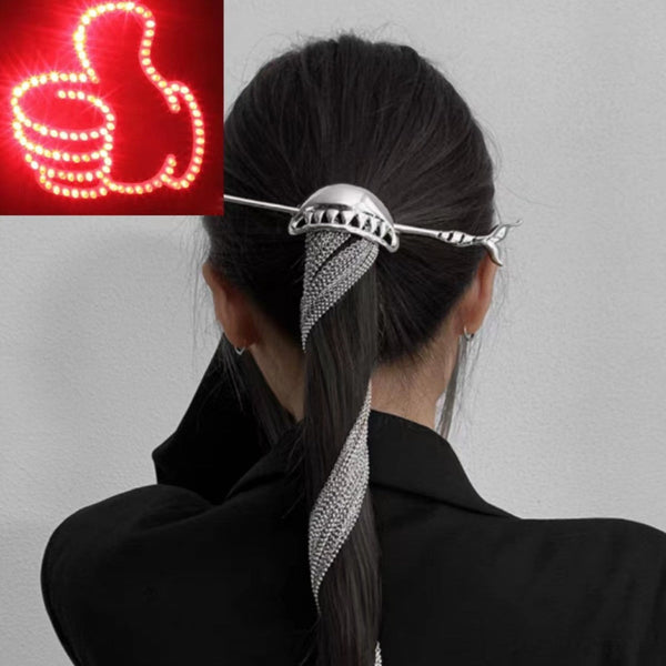 Exaggerated Personality And Unique Ponytail Hairpin Hanzuva