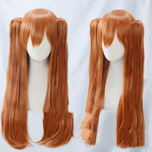 Double Ponytail Split Type High Temperature Silk Cosplay Wig Hanzuva