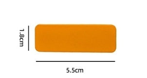 Simple Hair Clip Fruit Oval Frosted One-word Net Red All-matching Girlish