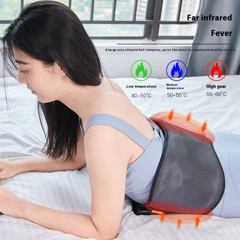 Air Pressure Heating Vibrating Belt Massage Instrument Convenient Slipped Discs Physiotherapy Instrument