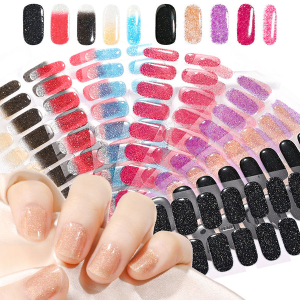 Gel Second Generation Phototherapy Semi-curing Nail Sticker Hanzuva