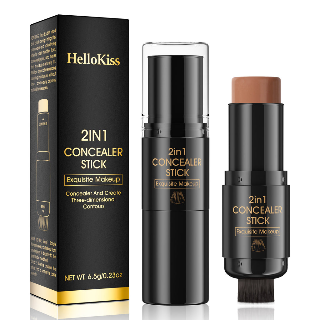 Highlight Blush Double-headed Contour Stick With Brush