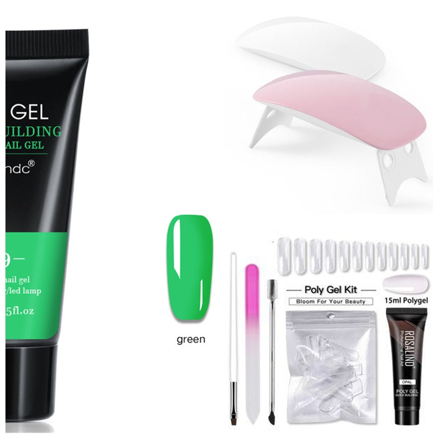 Crystal Light Therapy Gel Nail Quick Extension