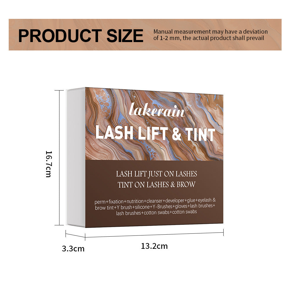 Hot Dyeing Two-in-one Eyelash Eyebrow Cream Suit