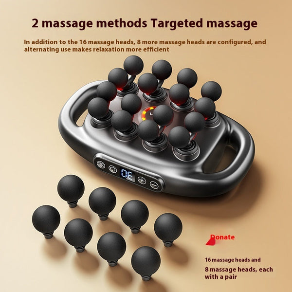 Sixteen Head Deep Strike Whole Body Muscle Relaxation Massage Gun Hanzuva