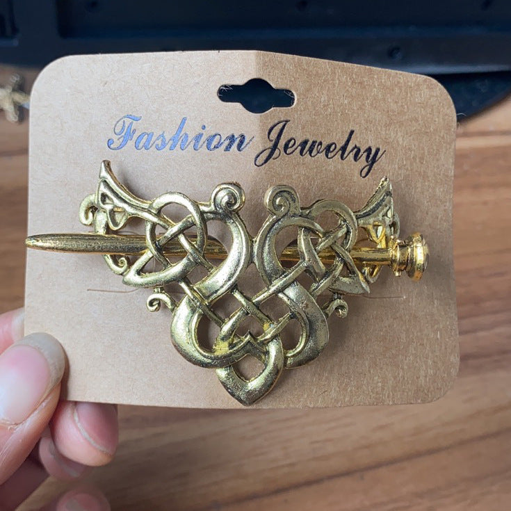 Retro Alloy Ethnic Style Antique Hairpin Hair Ornament