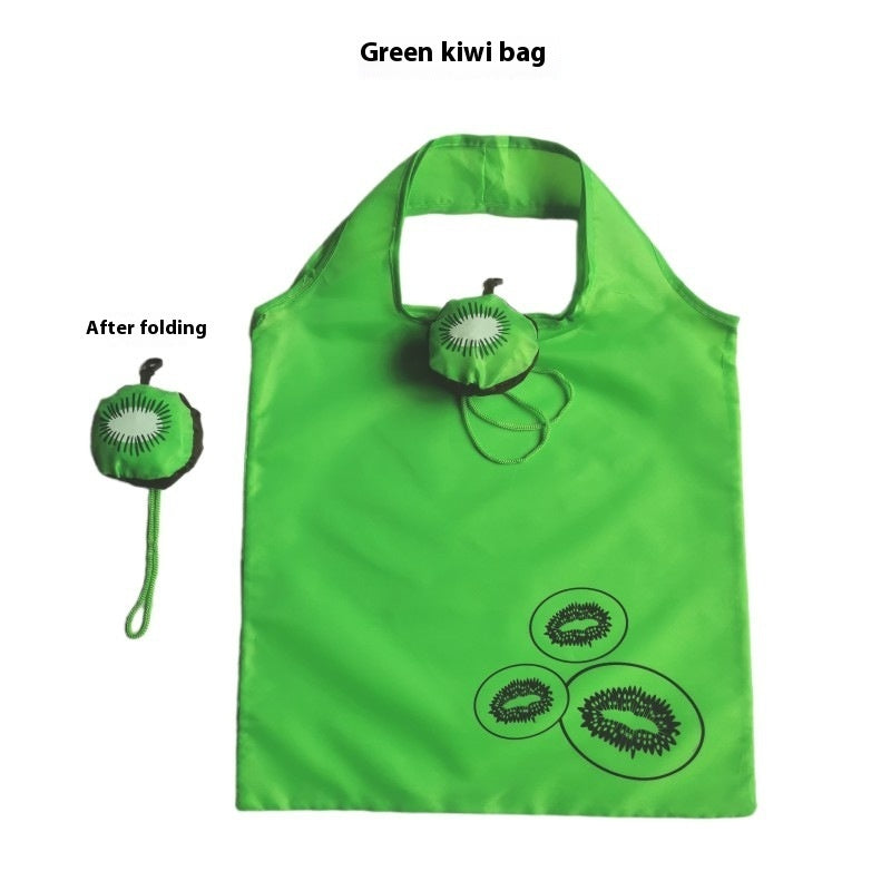 Portable Strawberry Folding Shopping Bag