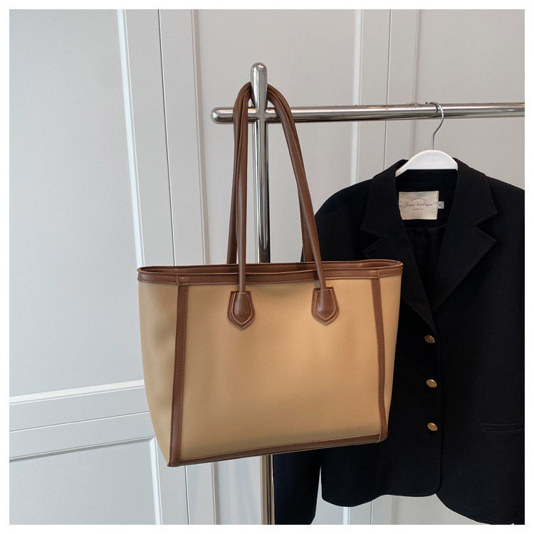 Commuter One Shoulder Tote Handbag