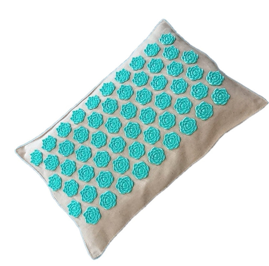 Fashion Lotus Coconut Palm Acupuncture Mat Buckwheat Massage Cushion