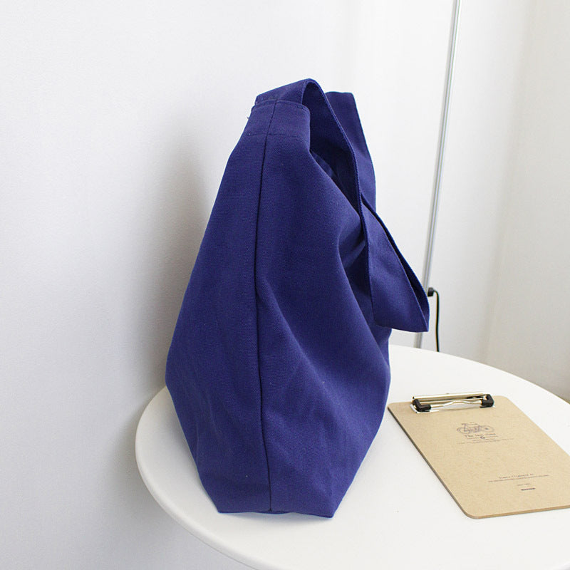 Women's Fashion Simple Casual Literary Canvas Shoulder Crossbody Bag
