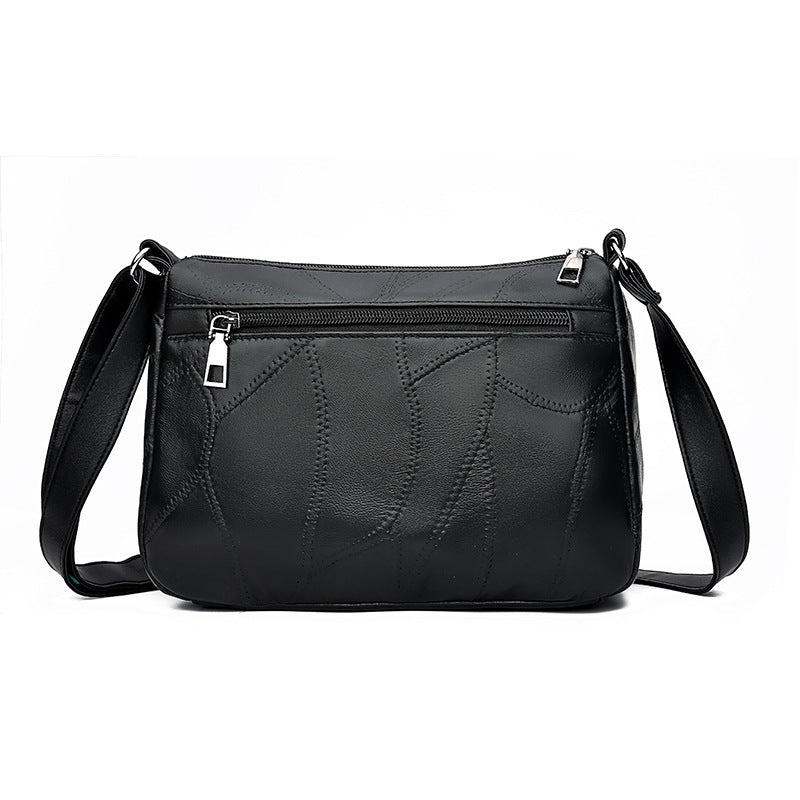 Women's New Soft Leather One Shoulder Messenger Bag