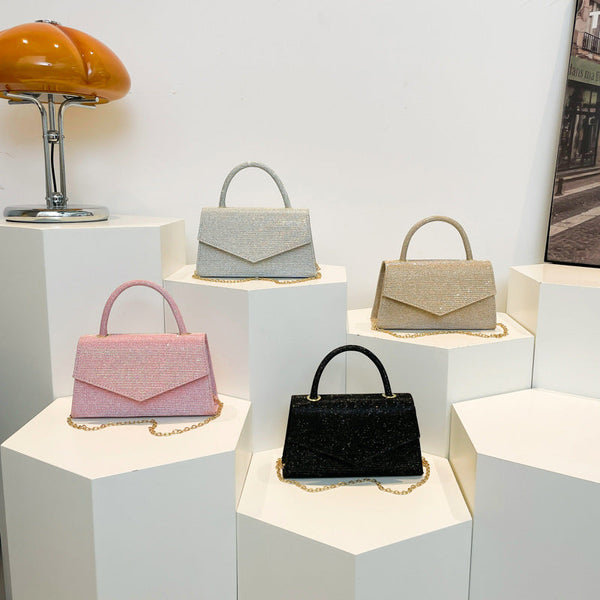 Fashion Diamond Small Square Bag For Women Hanzuva