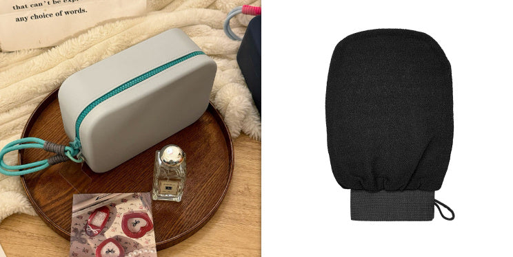 Silicone Cosmetic Bag Large Capacity Portable Waterproof