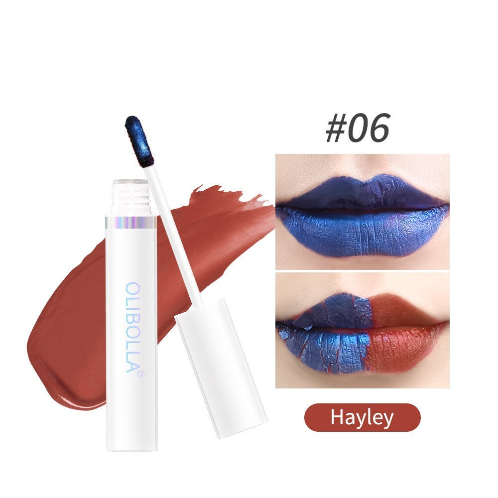 9 Colors Tear And Pull Lip Lacquer Torn Matte