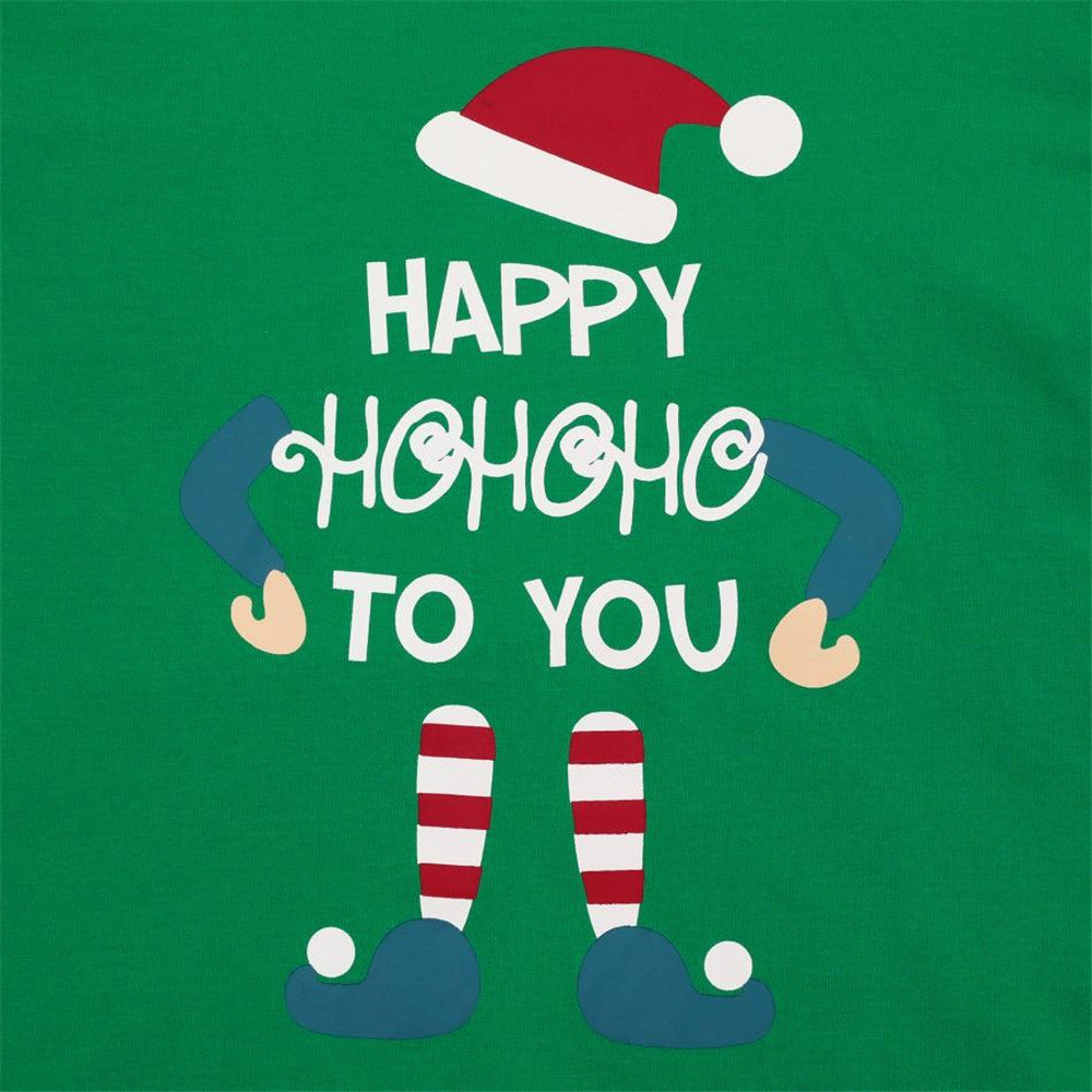 Homewear Pajamas Set Christmas Doll Print Hanzuva