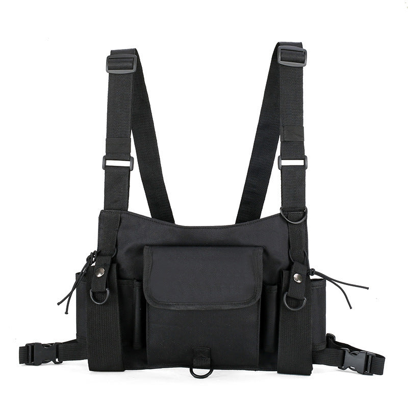 Hong Kong Style Ins Tactical Bag Hip Hop Vest Chest Bag